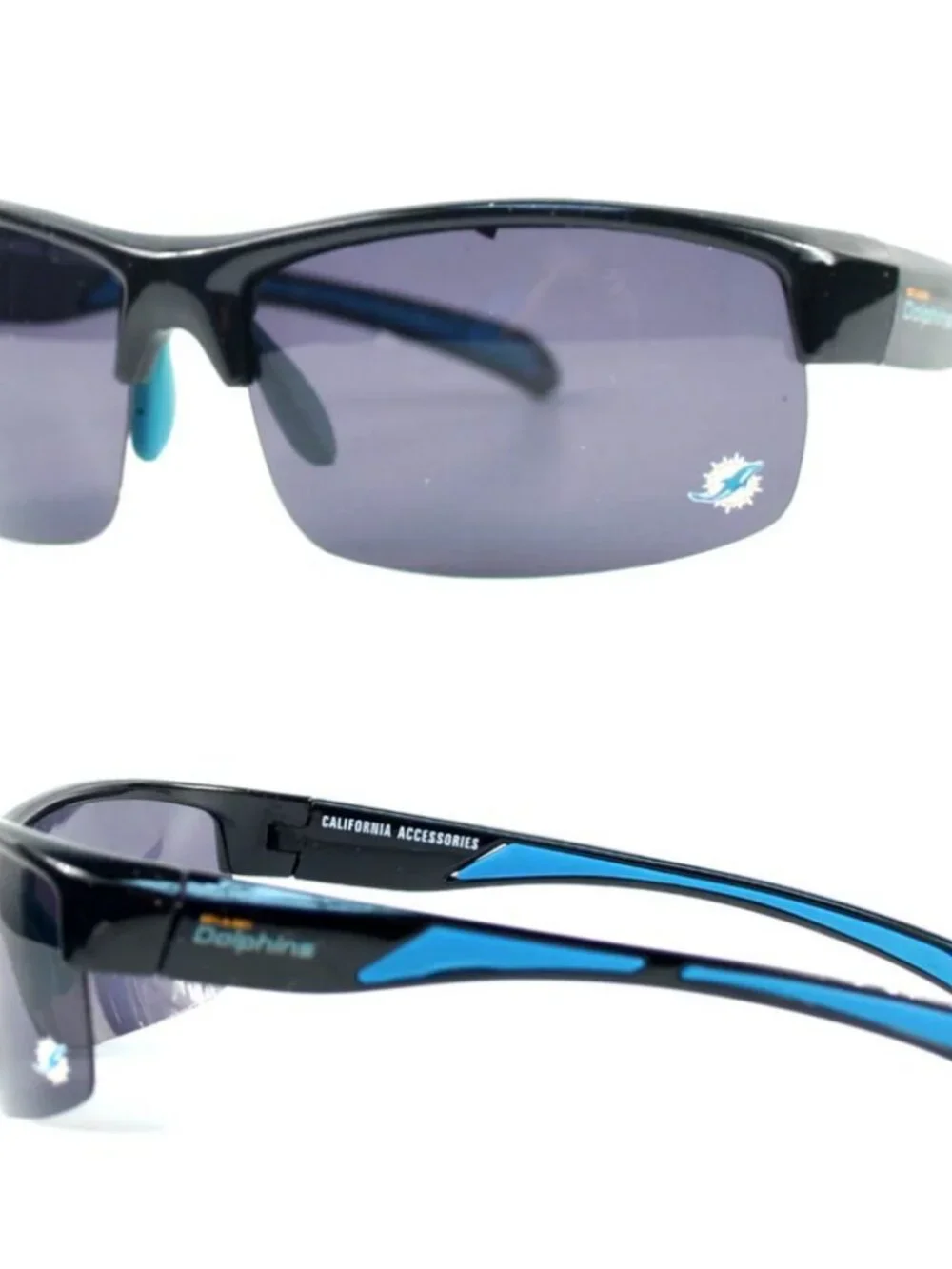 Miami Dolphins Cali Style Blade-03 Sunglasses  NFL Official Merch